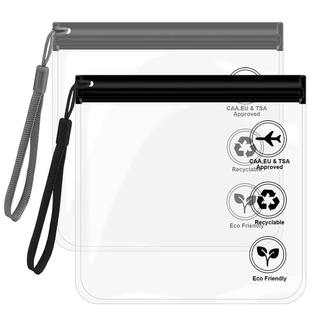 10pcs Frosted Zipper Pouch Document Mask Storage Bag Underwear Towel Organizer