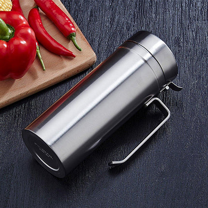 1000ml Stainless Steel Oil Dispenser Bottle Leakproof Container for Kitchen Use