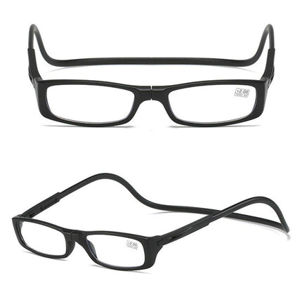 Folding Reading Glasses for Elderly Convenient Neck Hanging Portable Eyewear