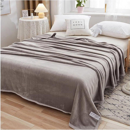 Facecloth Napping Blanket for Office Dormitory Sofa Lightweight Cozy Cover