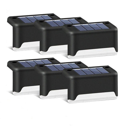 Solar Led Deck Lights Path Garden Patio Pathway Stairs Step Fence Lamp Outdoor - Aimall