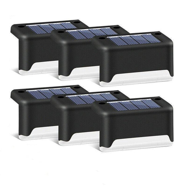 Solar Led Deck Lights Path Garden Patio Pathway Stairs Step Fence Lamp Outdoor - Aimall