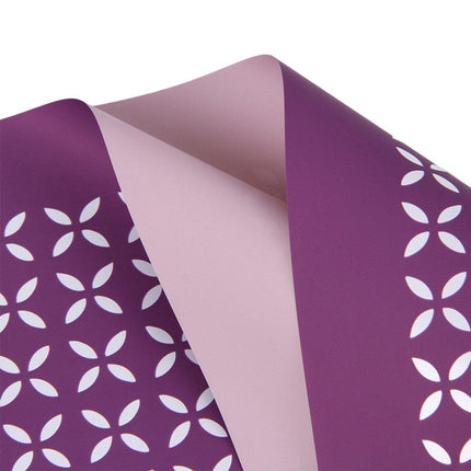 100pcs Waterproof Two-Colour Printed Paper Bouquet Wrapping Floral Gift Paper
