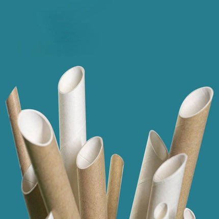1000-2000pcs Colourful Paper Drinking Straws FOIL Metallic Party BULK SALES - Aimall