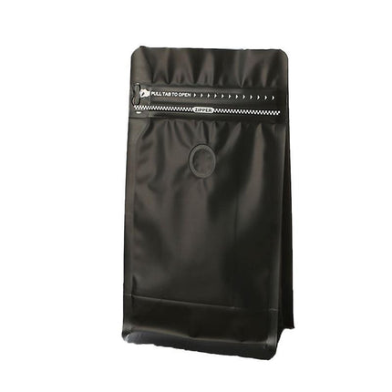 100 x STAND UP POUCHES MYLAR FOIL BAG HEAT SEAL FOOD GRADE ZIP LOCK BAG Black - Aimall