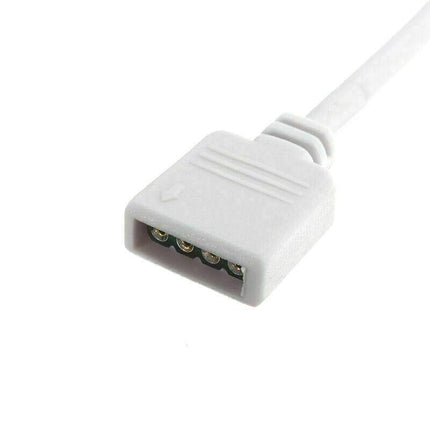 1-10M White LED RGB Light Strip Extension Cord Cable Lead Connector 4 Pin - Aimall