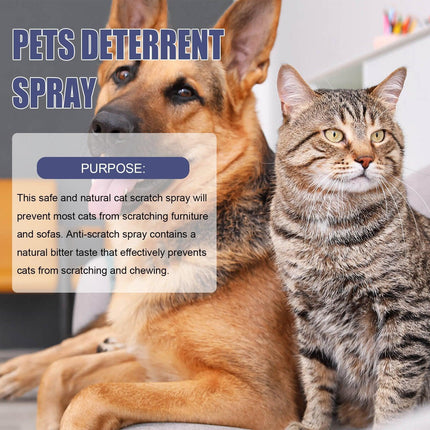 Cat Anti Scratch Spray Protect Door Sofa Furniture Pet Scratch Prevention Spray