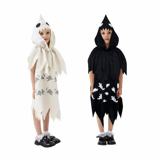 Halloween Kids Performance Costume Cape Horror Fancy Dress Party Outfit for Kids