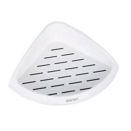 Bathroom Triangular Corner Bath Storage Holder Shelf Organizer Rack Shower Tray - Aimall