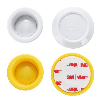2pcs Dog Pee Pad Holder Wall Mounted Pet Urine Pad Grip Strong Adhesive Non Slip