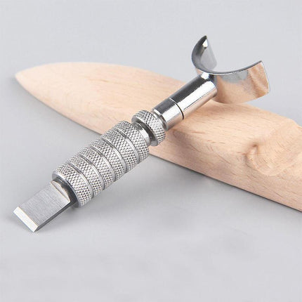 Swivel Leather Working Cut Blade Adjustable Carving Knife Leather craft Tool - Aimall