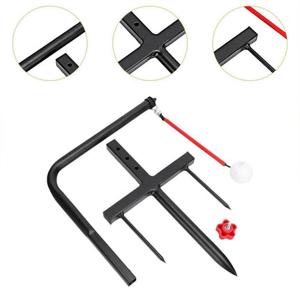 Golf Swing Training Aid Professional Indoor Outdoor Practice Tool for Beginners