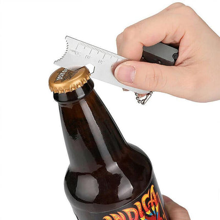 Magnesium Block & Flint Military Fire Starter Striker Firestarter Army Survival - Aimall