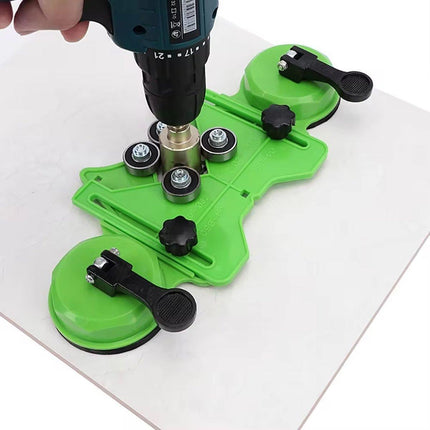 Multifunction Glass Tile Positioning Tool Drill Chuck Marble Hole Punching Tool
