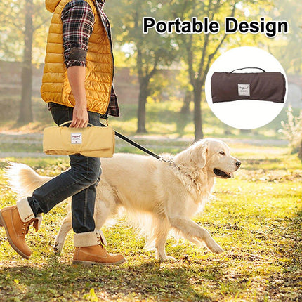 Pet Mat Warm Dog Mat Foldable Storage Kennel Mat Soft Cushion for Pet Bed