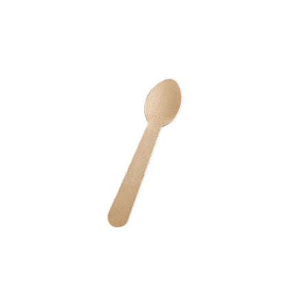 Eco-Friendly Wooden Cutlery Spoon Knives Fork Teaspoon utensils Party Home - Aimall