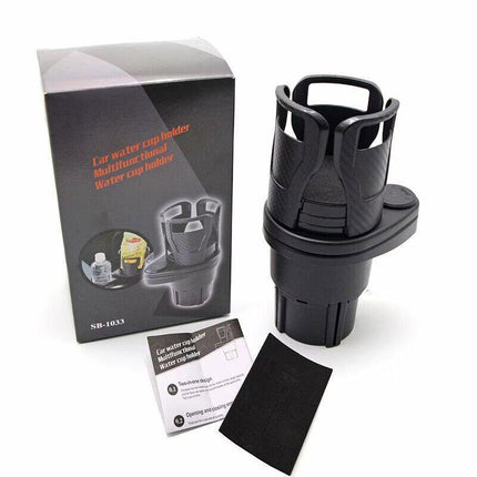 Rotatable Car Cup Holder Multifunctional Drink Holder Adjustable for Vehicle Use