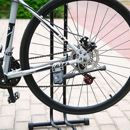 Mountain Bicycle Stand Parking Rack L Shaped Frame Bike Display Maintenance Tool