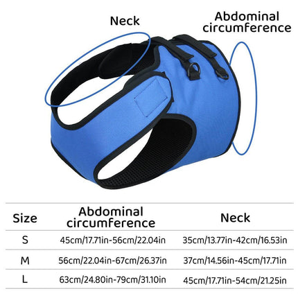 Oxford Cloth Pet Leash Forelimb Assistance Post-Operative Travel for Senior Dogs
