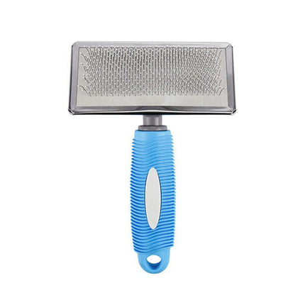 M Size Hair Shedding Grooming Trimmer Comb Brush Slicker Undercoat Rake Pet Dog Cat - Aimall
