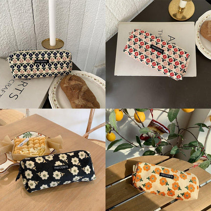 Large Capacity Pencil Case Organiser Bag Stationery Holder School Travel Pouch