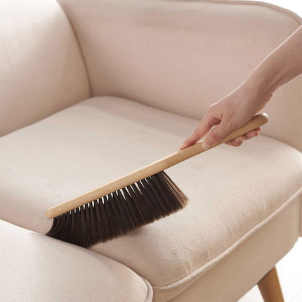 Household Log Color Soft Rubber Hair Long Handle Cleaning Brush Dusting Brush