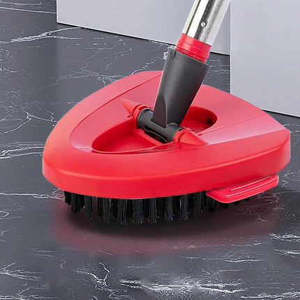2PCS Triangle Rotating Mop Head Replacement Floor Brush Universal Cleaning Mop