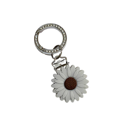 Silicone Daisy Flower Sunflower Brim Clip Anti-Slip Chrysanthemum Cap Holder