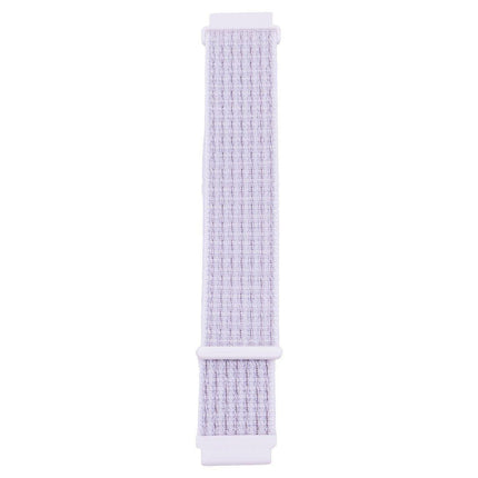 20mm Nylon Braided Sport Loop Velcro Watch Band Strap Compatible Replacement