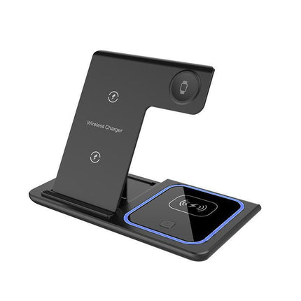 3 in 1 15W Wireless Charger Dock Qi Fast Charging For iPhone Apple Watch - Aimall