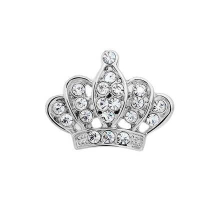 Small Crown Brooch Accessory Fashion Corsage Pin Jewelry Women Men Gift