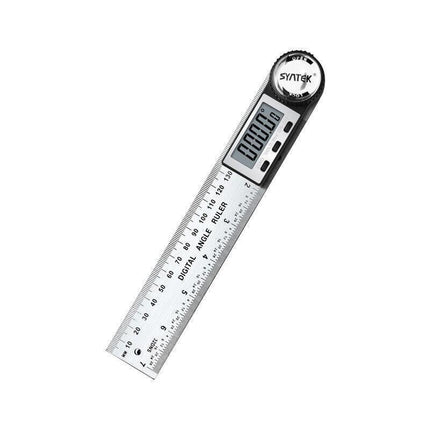 200Mm Digital Angle Finder Ruler Protractor Measure Meter Stainless Steel 0-360° - Aimall