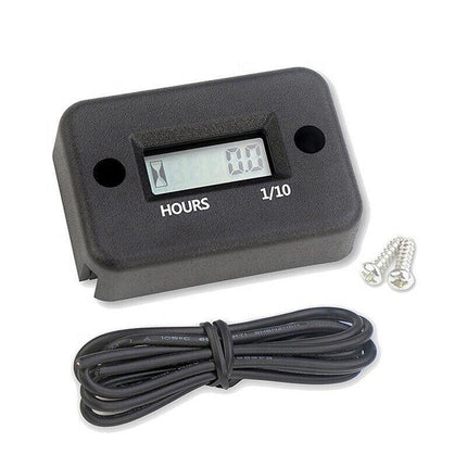 Inductive Waterproof Hour Meter Dirt Ski Gas Engine For Marine Atv Motorcycle Au - Aimall