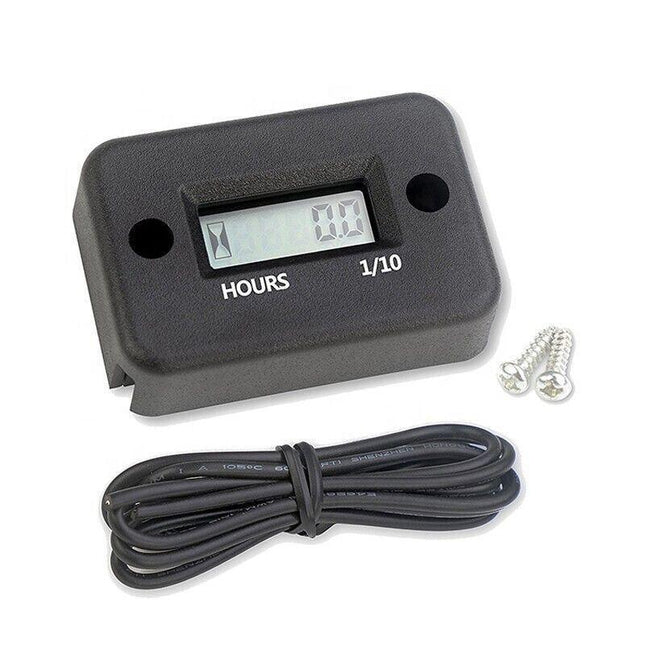Inductive Waterproof Hour Meter Dirt Ski Gas Engine For Marine Atv Motorcycle Au - Aimall