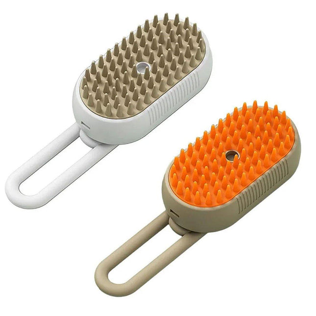 Mango Pet Massage Comb Spray Brush for Dogs Cats Grooming Shedding Detangler