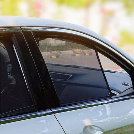 Magnetic Car Window Sun Shade UV Protection Front+Rear Side Window Curtain Cover - Aimall