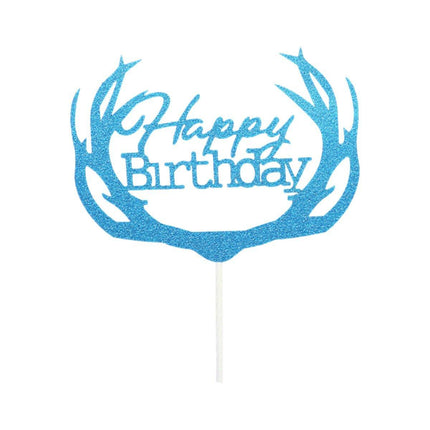 Happy Birthday Cake Topper Colour Printed Acrylic Party Decorations Au Stock - Aimall