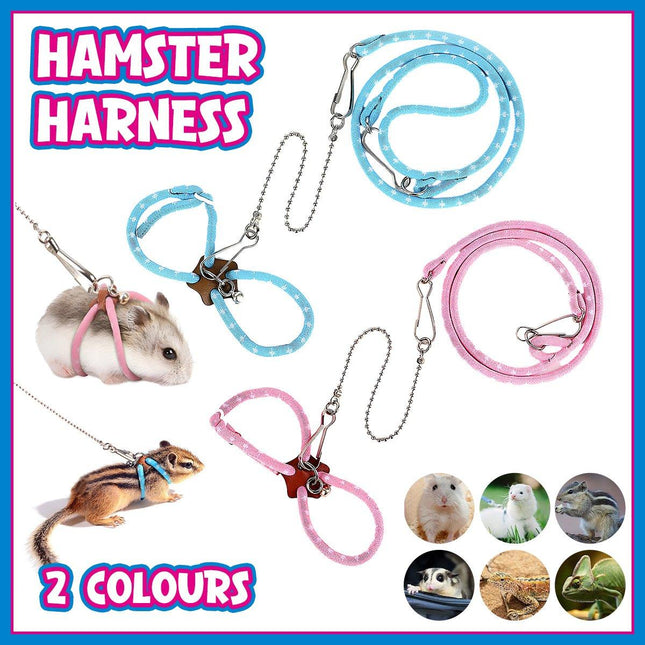Hamster Traction Rope Anti Bite Mouse Walking Leash Windproof Outdoors Safe - Aimall