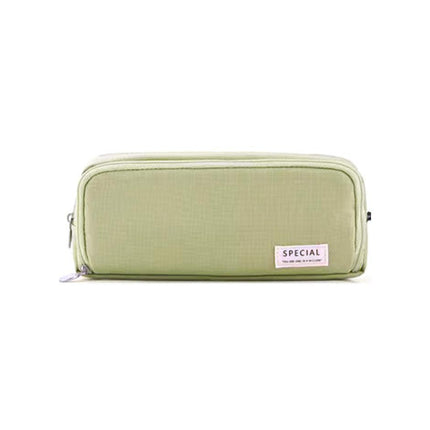 Zipper Pencil Case Large Capacity Storage Bag School Stationery Makeup Organizer - Aimall