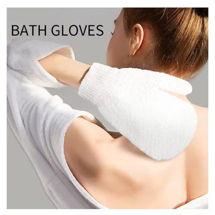 Bath Gloves Exfoliating Scrubbing Mitt Shower Cleaning Body Wash Supplies
