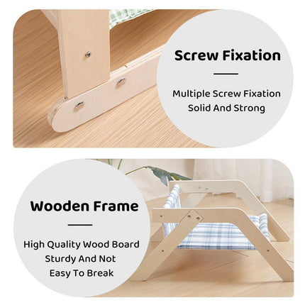 Cat Fabric Chair Bed Washable Recliner Portable Puppy Sleeping House Nest Chiar