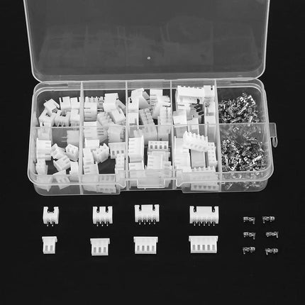 230PCS/Box XH 2.54 2p 3p 4p 5pin 2.54mm Pitch Terminal Kit JST Connector C3 - Aimall