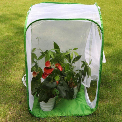 Collapsible Insect Cage Garden Insect Screen Plant Cultivation Cage for Outdoor