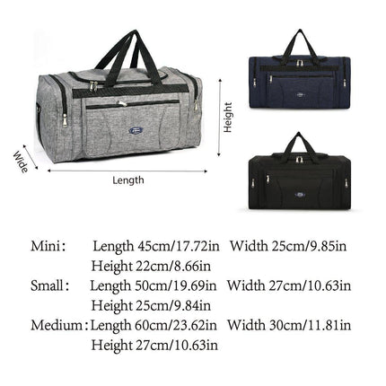 Large Capacity Waterproof Travel Luggage Bag Lightweight Foldable Handbag