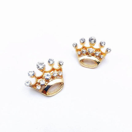 Small Crown Brooch Accessory Fashion Corsage Pin Jewelry Women Men Gift
