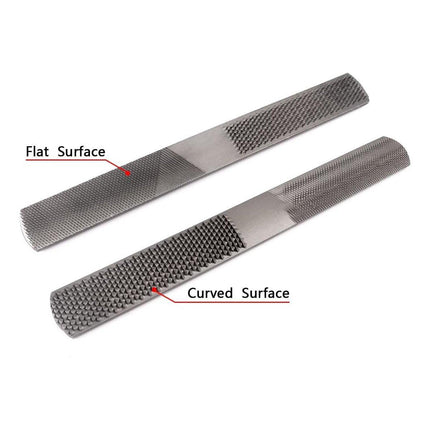 4 in 1 Woodworking File Set Multi Purpose Metal Rasp File DIY Hand Tool Kit