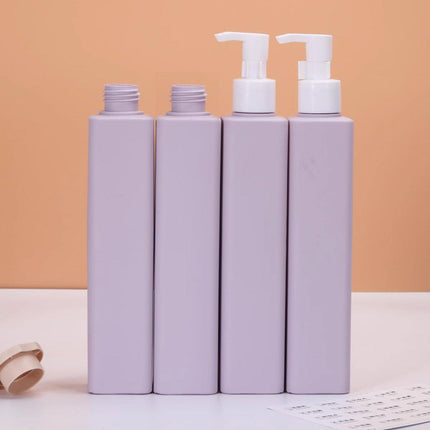 5Pcs 250ml Plastic Empty Lotion Pump Bottles Shampoo Container Dispenser PE Pump