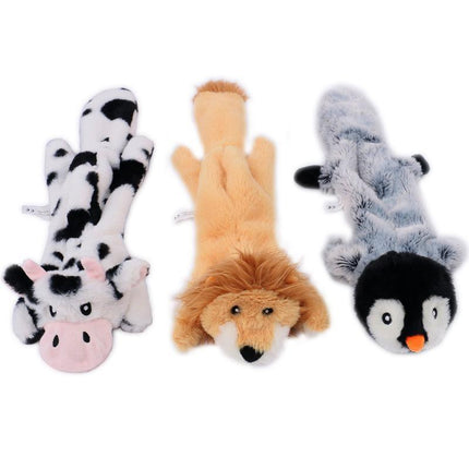 Pet Toy Squeaky Animal Soft Plush Dog Chew Sloth Series 45 cm Pet Dental Health - Aimall