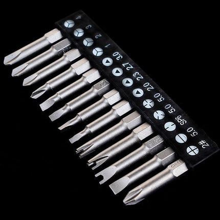 13pcs Screwdriver Bits Set Special Shaped Head Household Tools Repair Kit Set