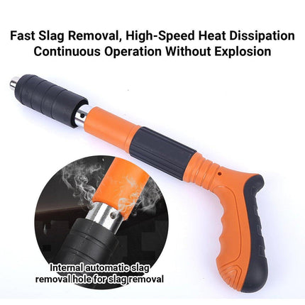 Adjustable Mini Air Nail Gun Machine Wall Fastening Rivet Tool with 100PCS Nails